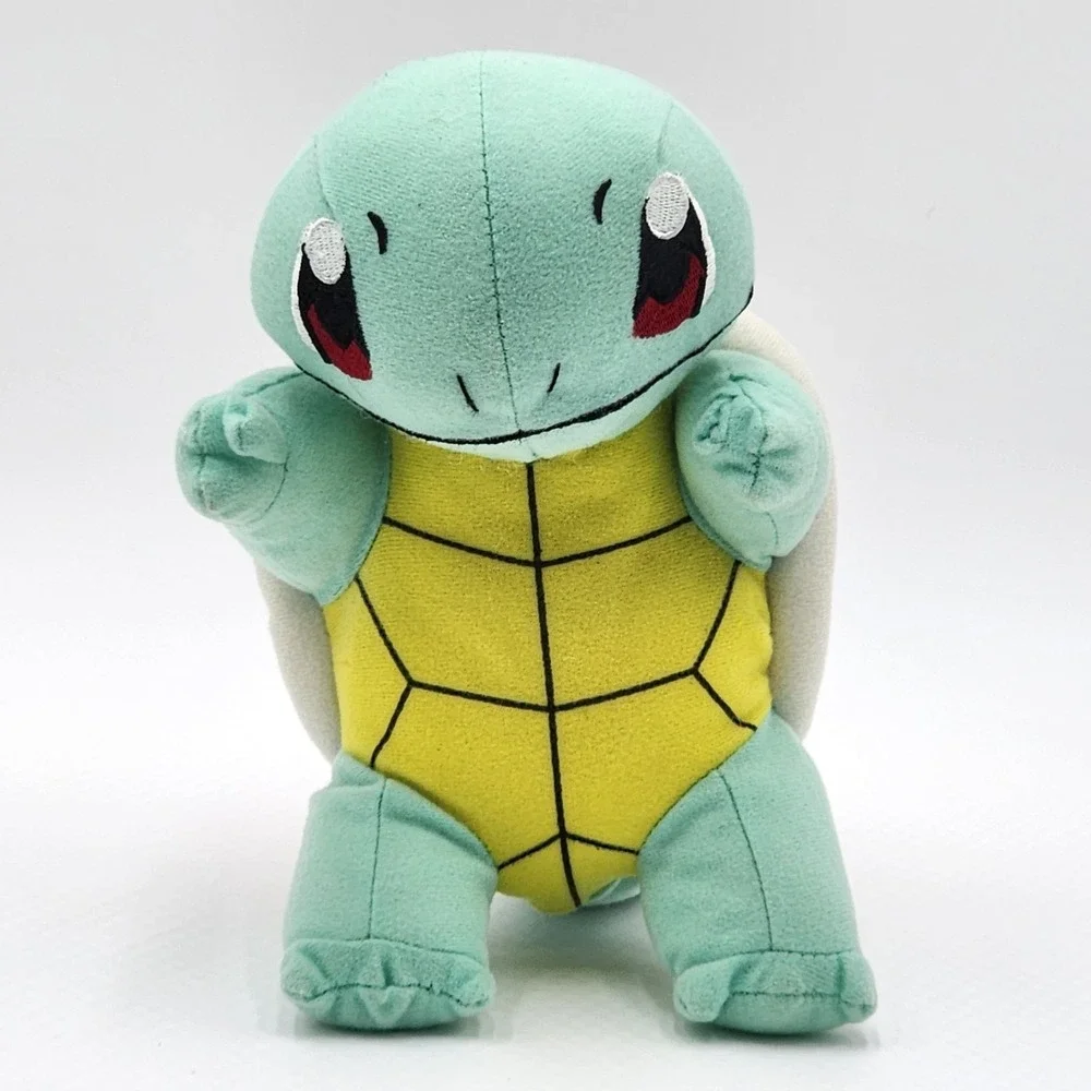 Pokemon Squirtle Plush Turtle 2008 Nintendo Diamond and Pearl Stuffed Animal 9